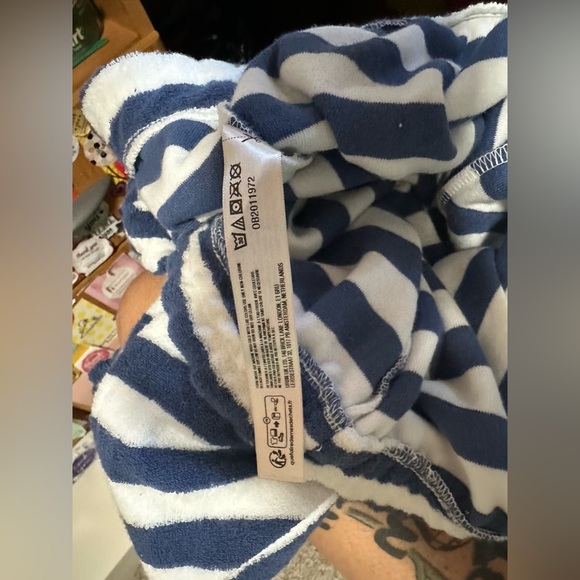 ANTHROPOLOGIE💙NWOT Striped Halter Romper - Picture 6 of 9